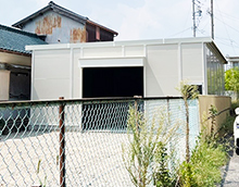 大阪府東大阪市内倉庫