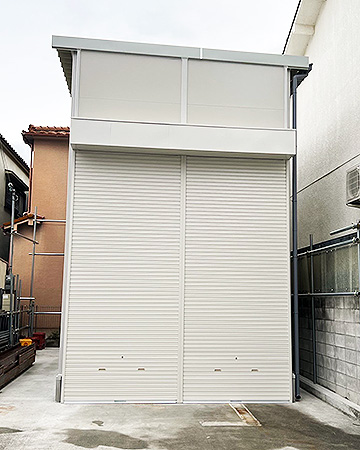 大阪府松原市　倉庫　中古プレハブ