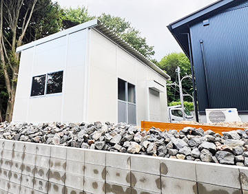 兵庫県三田市倉庫