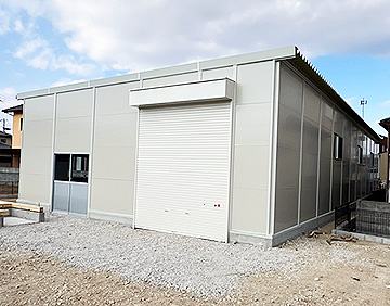 兵庫県三木市倉庫