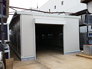 京都市染色工場倉庫