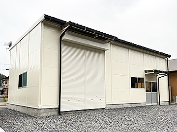 岐阜県関市倉庫