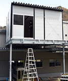 大阪府大阪市　M様　中古プレハブ